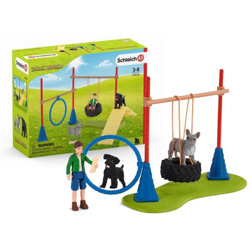 schleich Farm Life Puppy Agility Training, Farm World, 3 Produktbild 