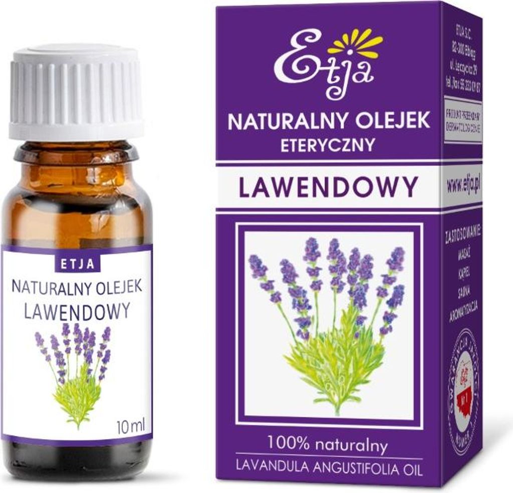 Etja Naturalny Olejek Eteryczny Lawendowy, 10 ml Zdjęcie produktu 