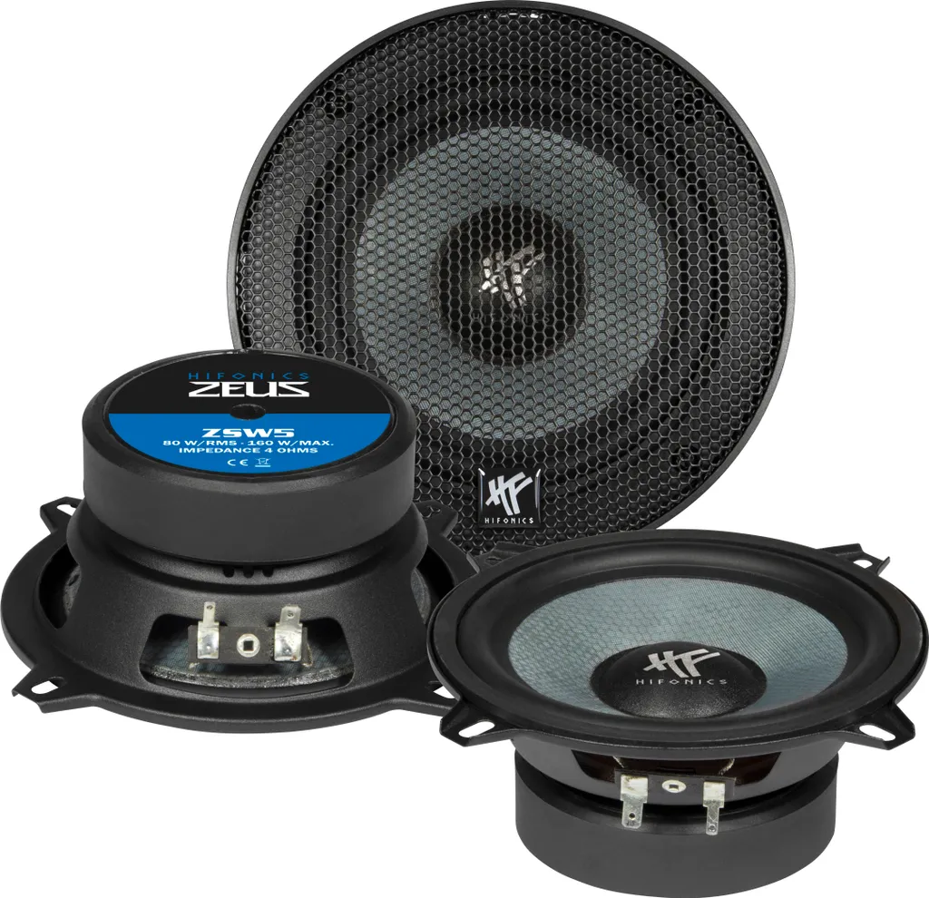 Haut-parleur de Grave Médium 13cm Hifonics ZSW5 Kickbass Zeus Audio