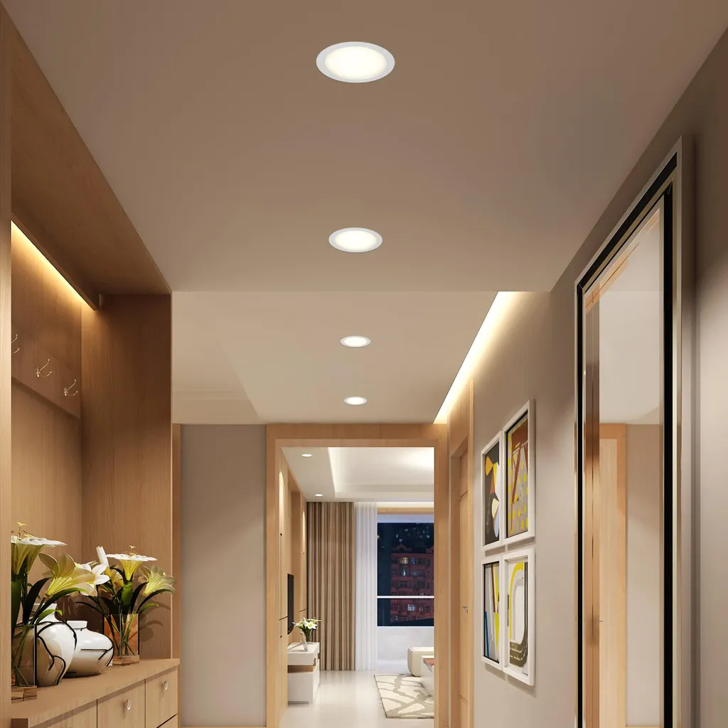 Spot LED Encastré Connecté Immax NEO DOWN 36W CCT Dimmable Blanc - 9