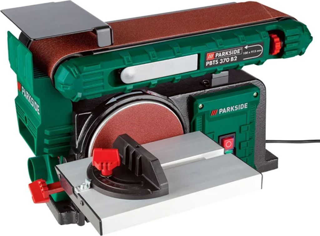 PARKSIDE® Band- und Tellerschleifer »PBTS 370 B2«, 370 W Produktbild 9