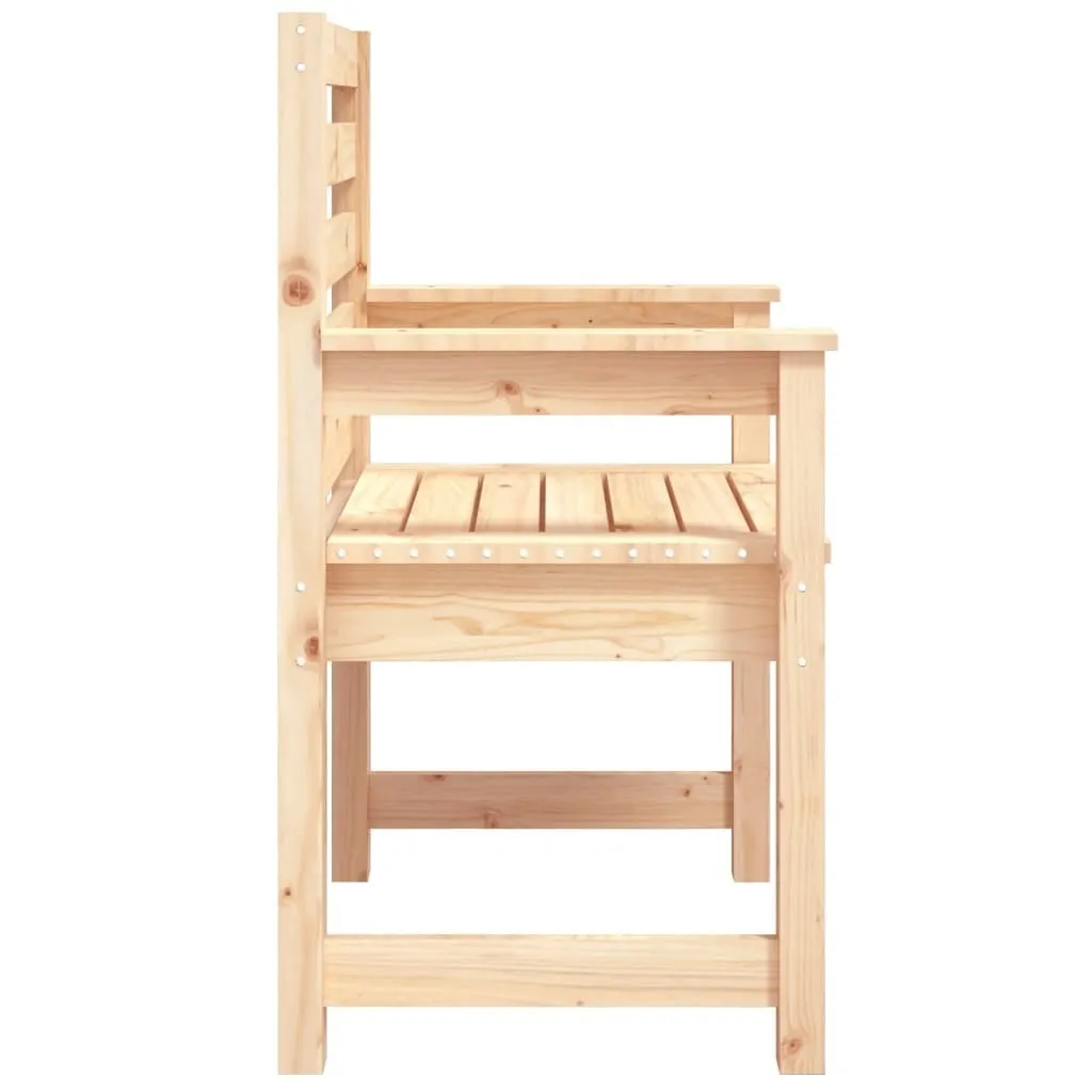 Sedie Giardino Legno Pino Massiccio vidaXL | Set 2 Pezzi 60x48x91 cm - 6