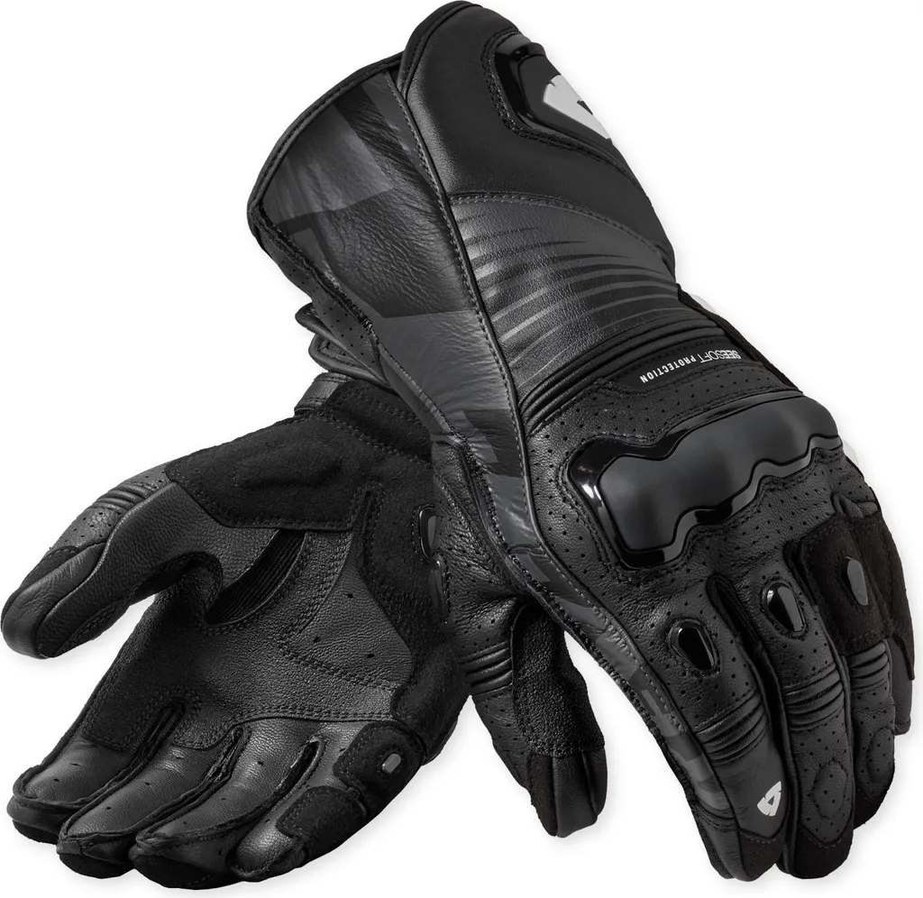 Gants moto Revit Argon 3 noirs 2XL - Finie la chaleur aux mains en été