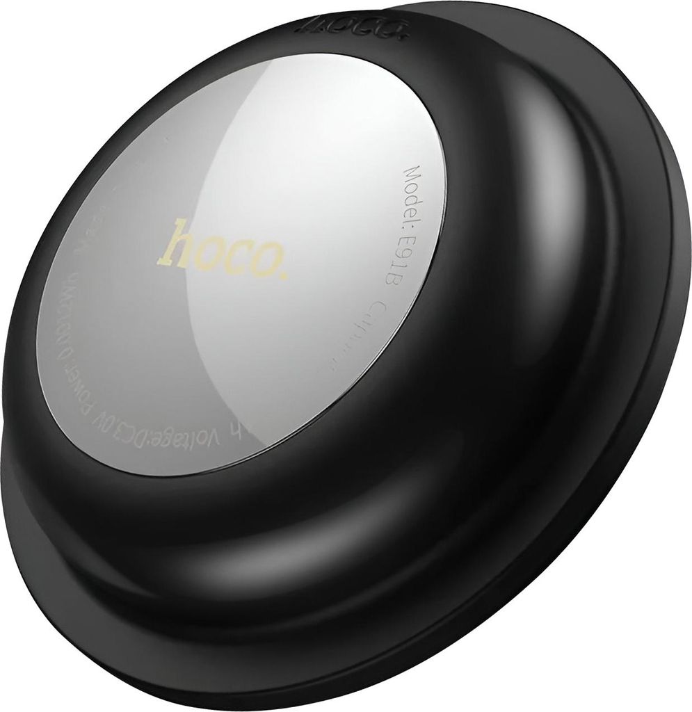 Hoko, Bluetooth Tracker mit Klebepad kompatibel mit Apple Find My, Weiß / Schwarz