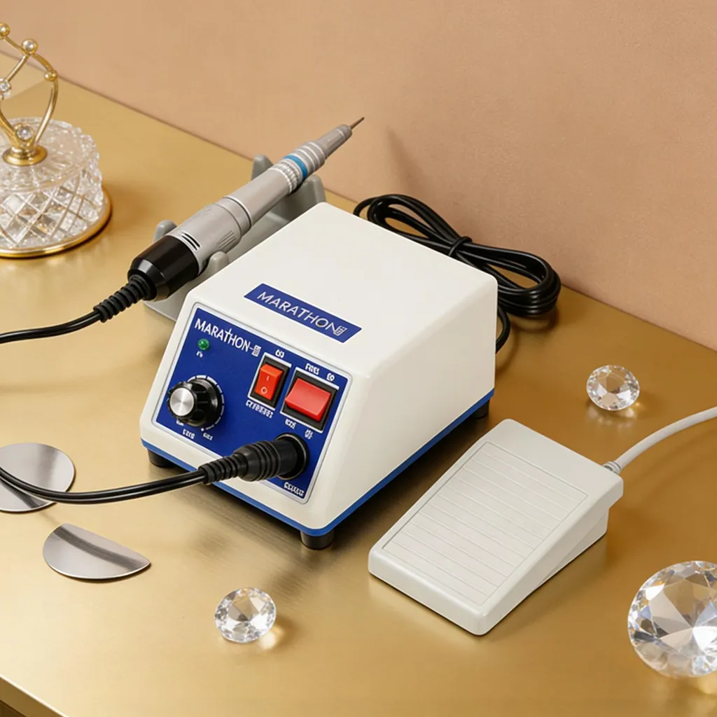 Polisseuse silencieuse sans vibrations 35000 tr/min - 65W stable 220V - 5