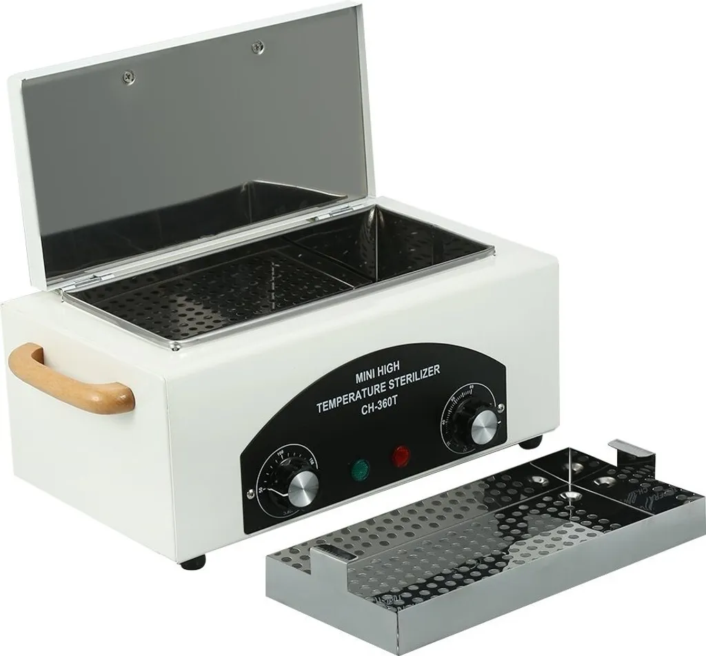 Stérilisateur thermique professionnel en acier inoxydable pour manucure