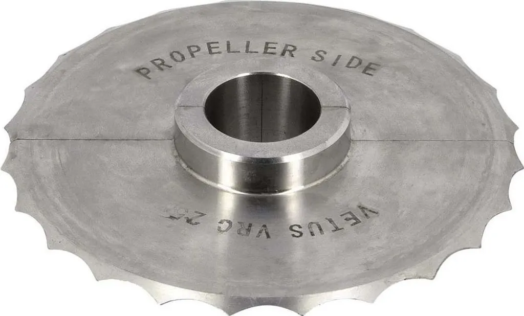 Coupe-câble Vetus argent 30 mm pour arbre d'hélice de bateau de plaisance