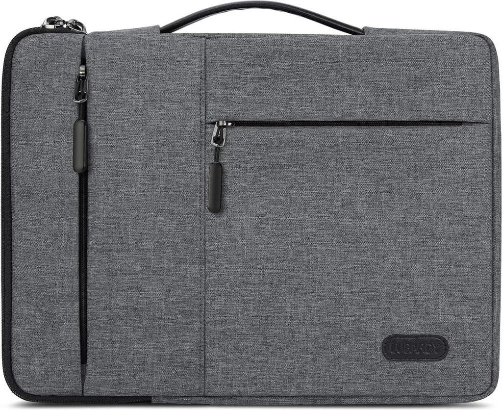 Custodia Laptop 13-14 Pollici Impermeabile Antiurto MacBook Air Pro Nero