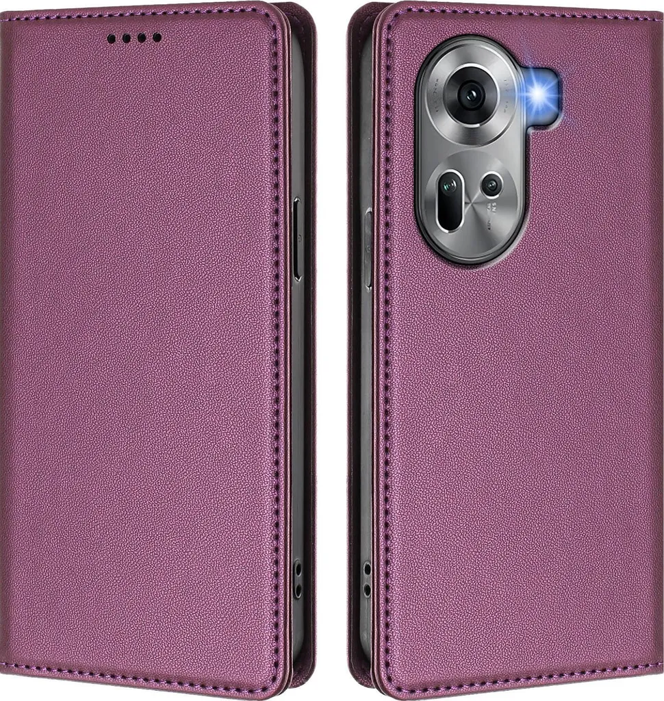 Custodia Elegante Viola Oppo Reno11 5G: Stile e Protezione Totale