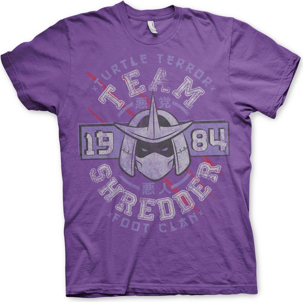 Team Shredder T-Shirt - Large - Purple