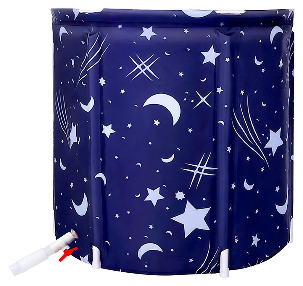 Aga Vasca da bagno pieghevole portatile 70x65 cm Immagine del prodotto 