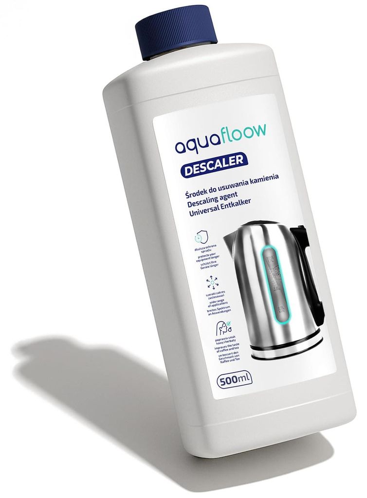 AquaFloow Ontkalker 500ml voor koffiemachines, waterkokers Productafbeelding 