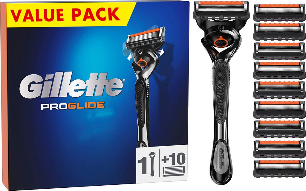 Gillette Nassrasierer Rasurpflege ProGlide 5 fach Klinge Produktbild 