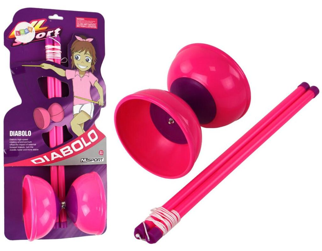 Leantoys Gioco arcade con yo-yo, diabolo e giocoleria - Immagine del prodotto 