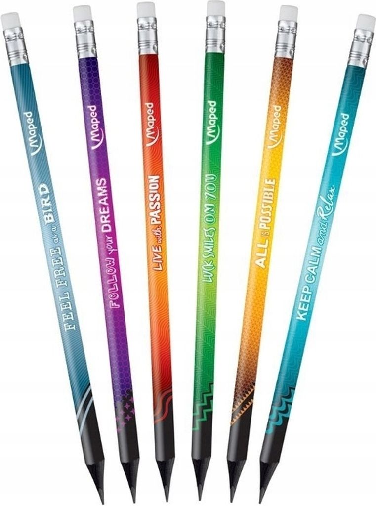 Maped 852001 Maped crayon BLACK'PEPS ENERGY, dureté : HB, Image du produit 