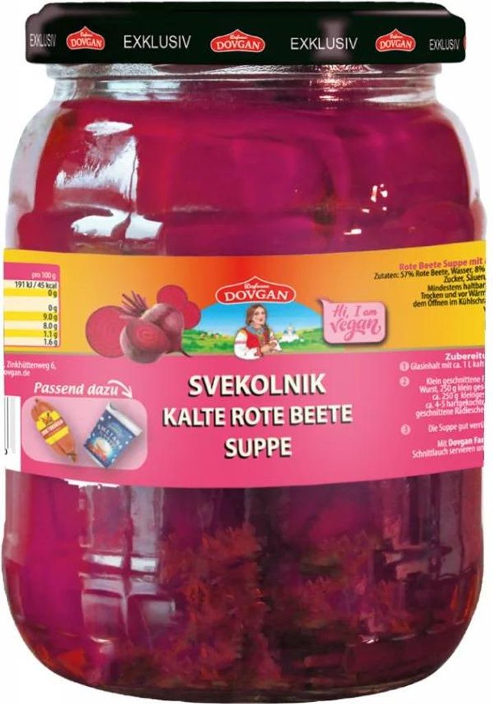 DOVGAN Kalter Borschtsch 490g Produktbild 