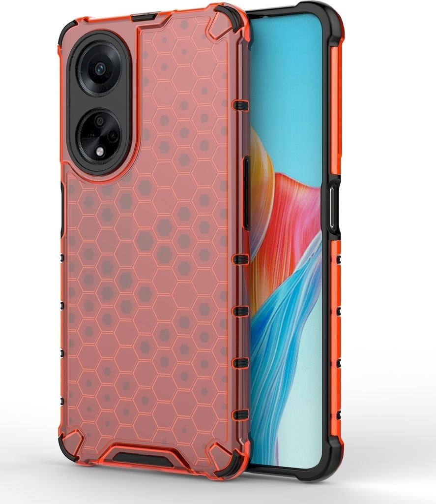 Mobigear Honeycomb  OPPO A98 Hülle Hardcase Backcover Produktbild 