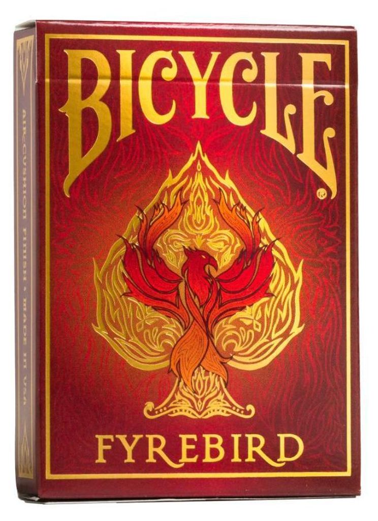 Bicycle Fyrebird, 56 kusů, Červená, 4 rok/roky, Obrázek produktu 