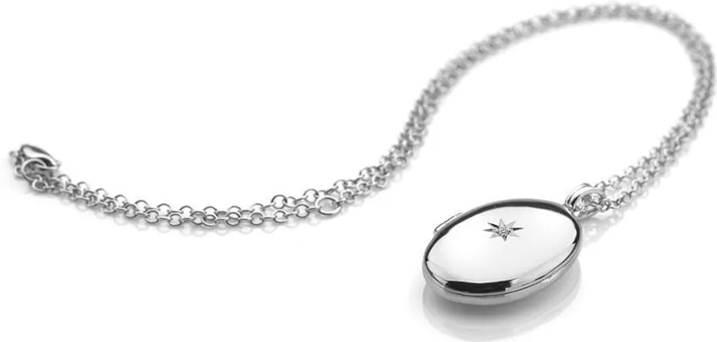 Collier en Argent et Diamant Véritable Hot Diamonds Romantic DP143 - 2