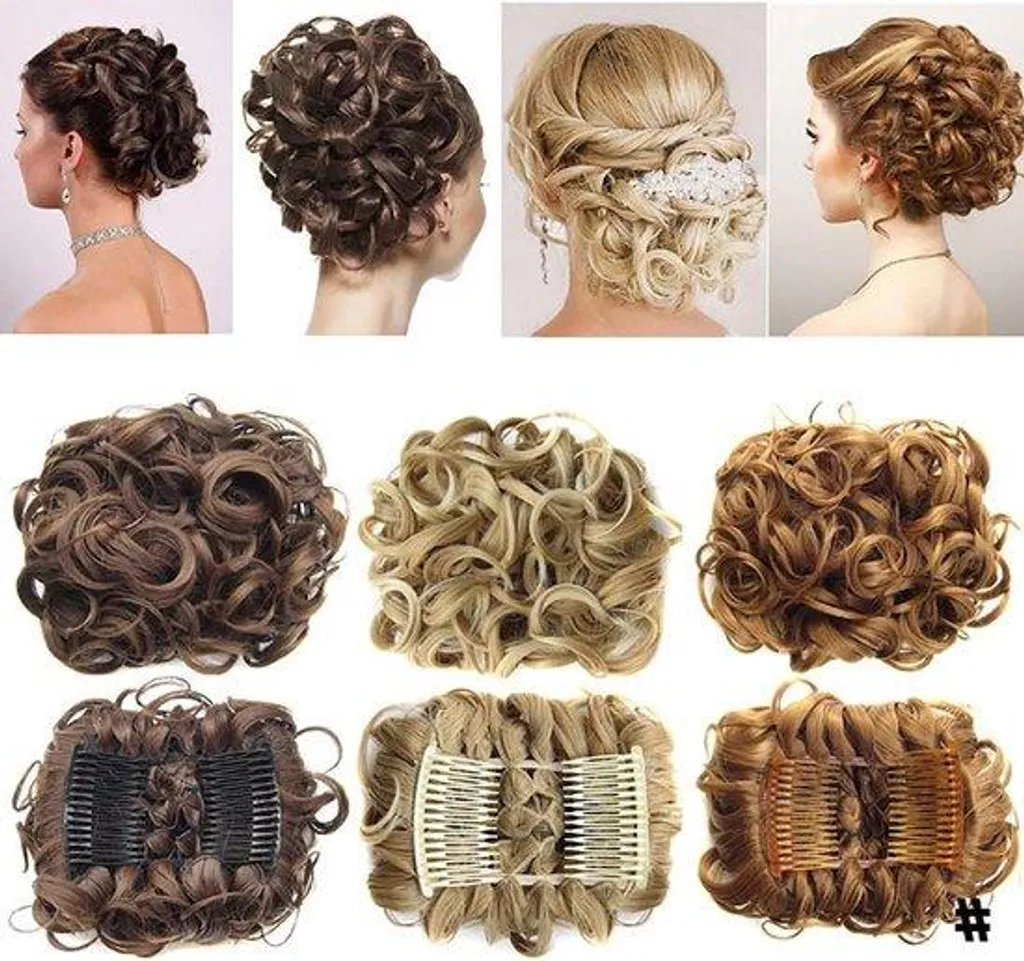 Extensions à clip cheveux naturels fins solution volume brun sable - 6