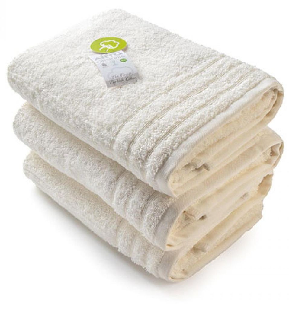 A&R AR503 | Organic Handtuch Baumwolle - 60 x 110 cm - Farbe: White - Größe: 60 x 110 cm