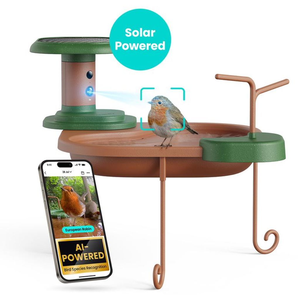 Birdfy Jolly V koupel a pítko pro ptáky (AI předplatné) Obrázek produktu 
