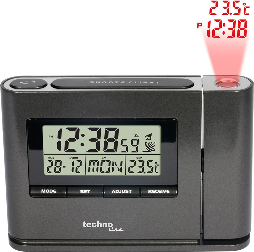 Technoline WT 519 Sveglia radiocomandata a proiezione Immagine del prodotto 