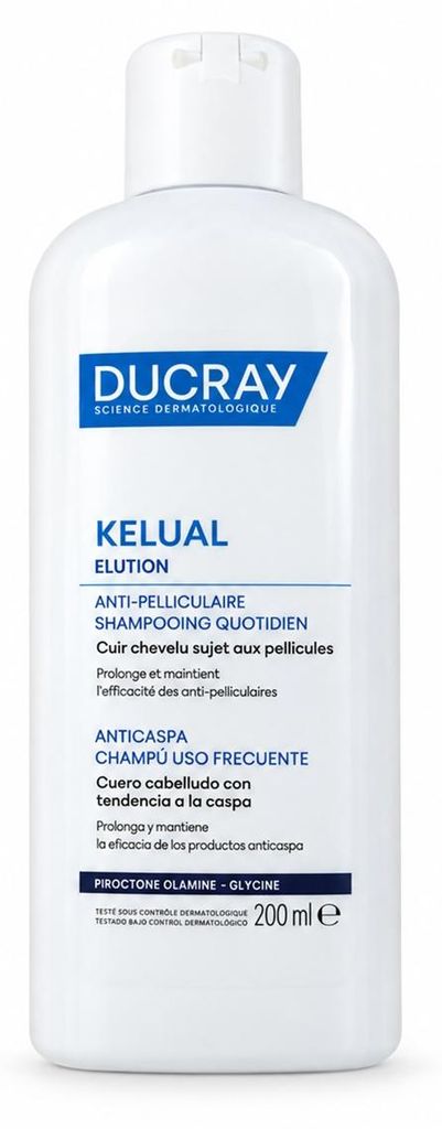 Ducray Elution Champú equilibrante para el cuero cabelludo, Imagen del producto 