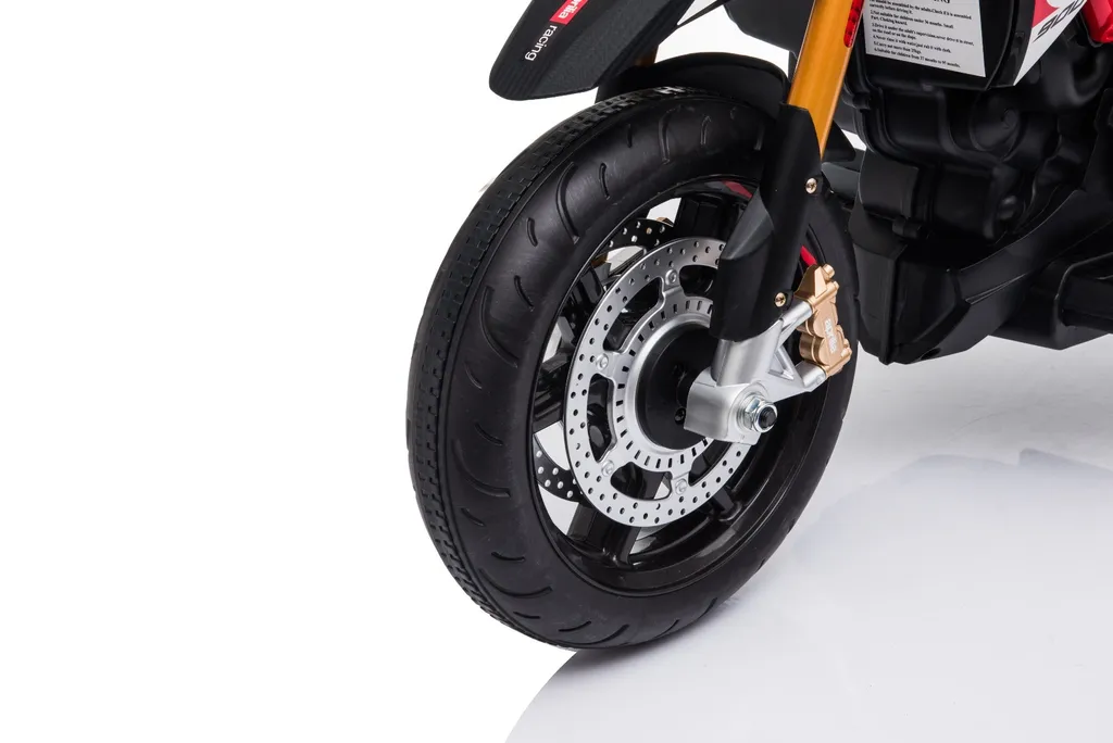 Moto Aprilia Dorsoduro 900 électrique 12V pour jeux plein air et jardin