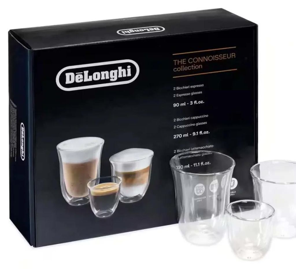 De'Longhi DLKC302, Durchscheinend, Rund, 6 Stück(e), 205