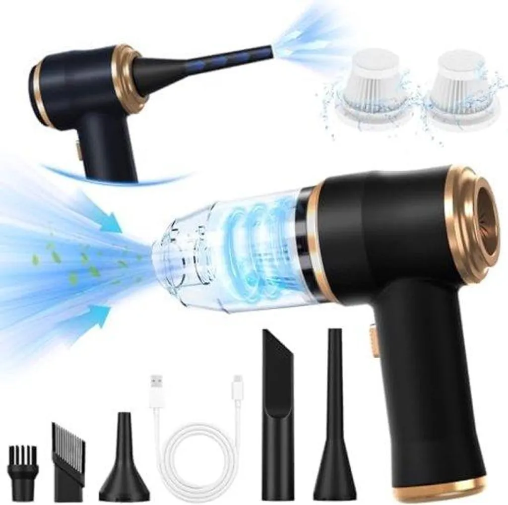 Aspirateur à main sans fil puissant avec souffleur intégré - Modèle V9