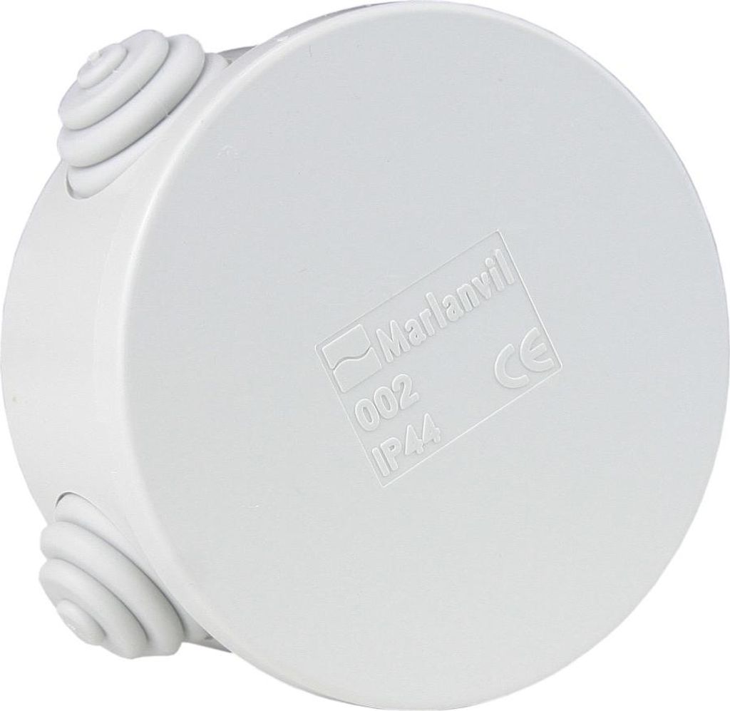Marlanvil Abzweigdose IP44 Ø80x40mm halogenfrei