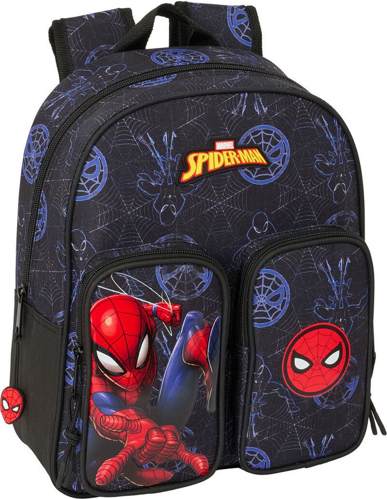 Plecak szkolny Spider-Man Attack czarny 27 x 33 x 10 cm Zdjęcie produktu 