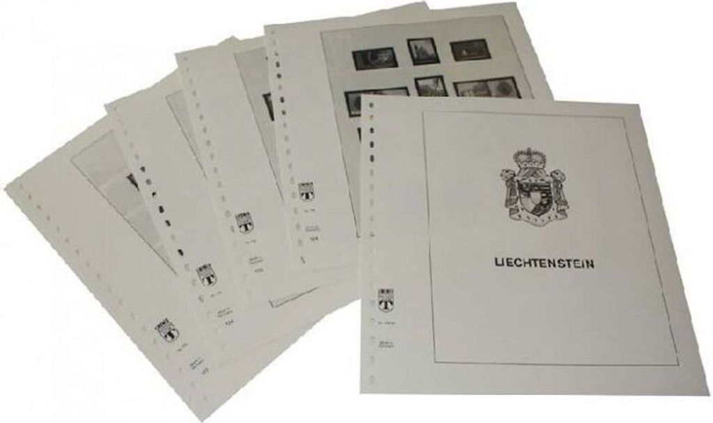 Lindner-T Vordruckblätter T178/03 Liechtenstein - Jahrgang 2003-2014