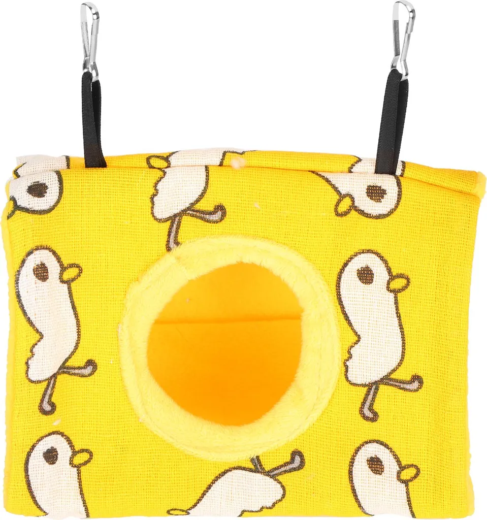Lilly's Love Amaca Portaoggetti Per Animali Di Peluche – Rete Resistente, Facile Da Installare, Colore Giallo, Dimensioni Espandibili Fino A 182x127 Cm - 2