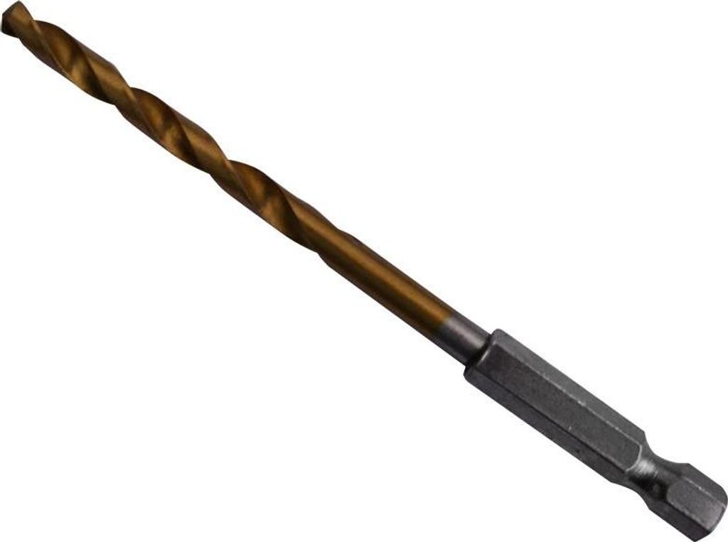 HSS Metallbohrer Spiralbohrer 1/4" Sechskantschaft für Schlagschrauber Ø 3,5 mm