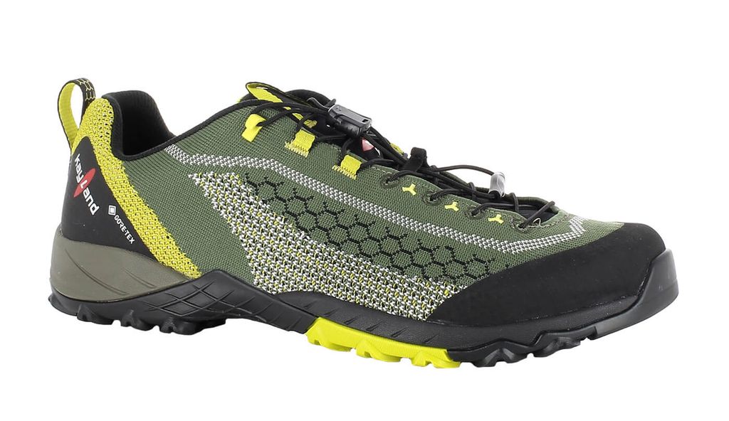Kayland Alpha Knit GTX olive Sportschuhe UK 9,5 - EU 43,5
