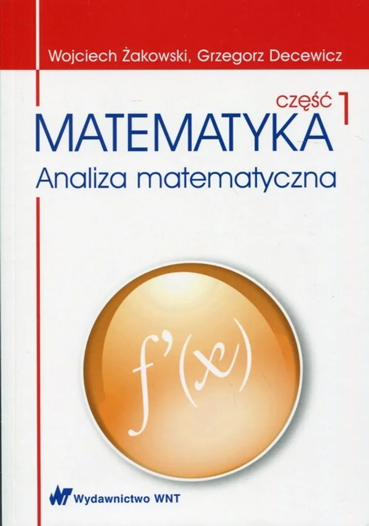 Comprendre l'analyse mathématique tome 1 Żakowski livre polonais