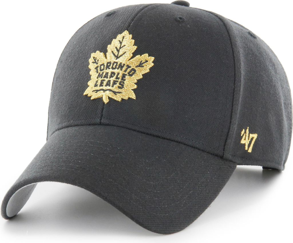 47 Brand Snapback Cap - GOLD METALLIC Toronto Maple Leafs