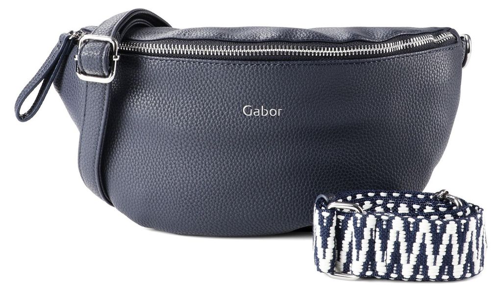 Gabor Silena Sling-Umhängetasche für Damen mit Reißverschluss und verstellbarem Trageriemen 30x9.5x15.5cm