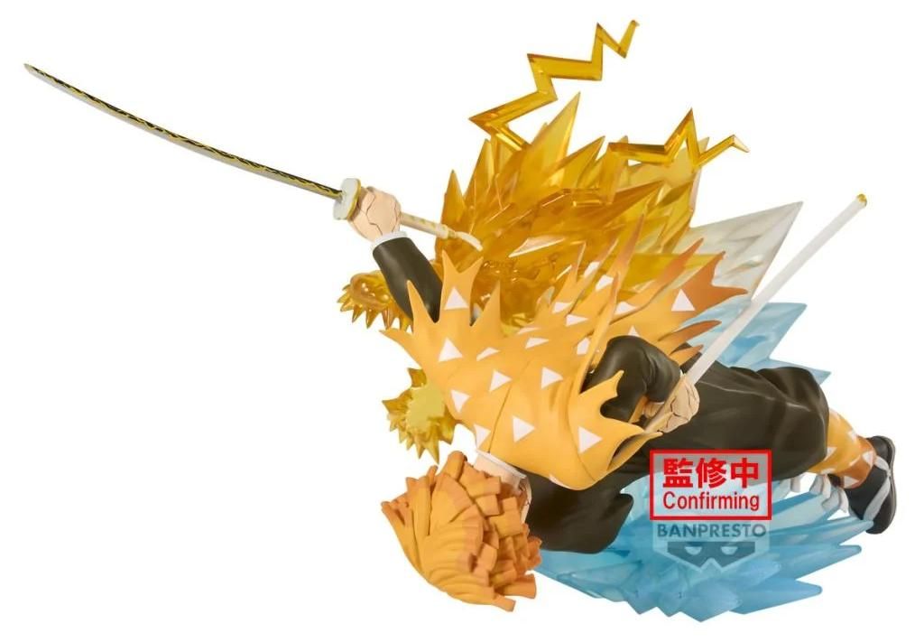 Figurina Demon Slayer Zenitsu Agatsuma Vibration Stars Plus Immagine del prodotto 