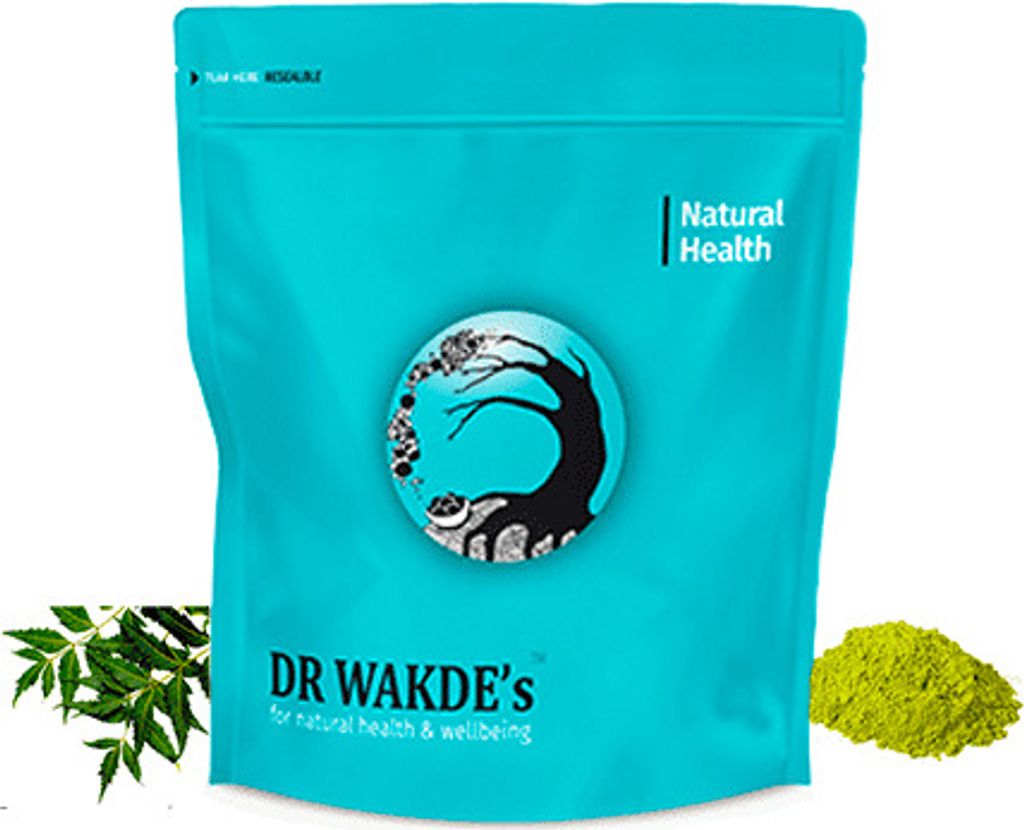 DR WAKDE'S Neem Pulver (Azadirachta indica) - 500 g (1.1lb) | Rein, Raw & Getrocknetes Pulver | Ayurveda-Kräuter | Vegan | Nichts hinzugefügt, ni...