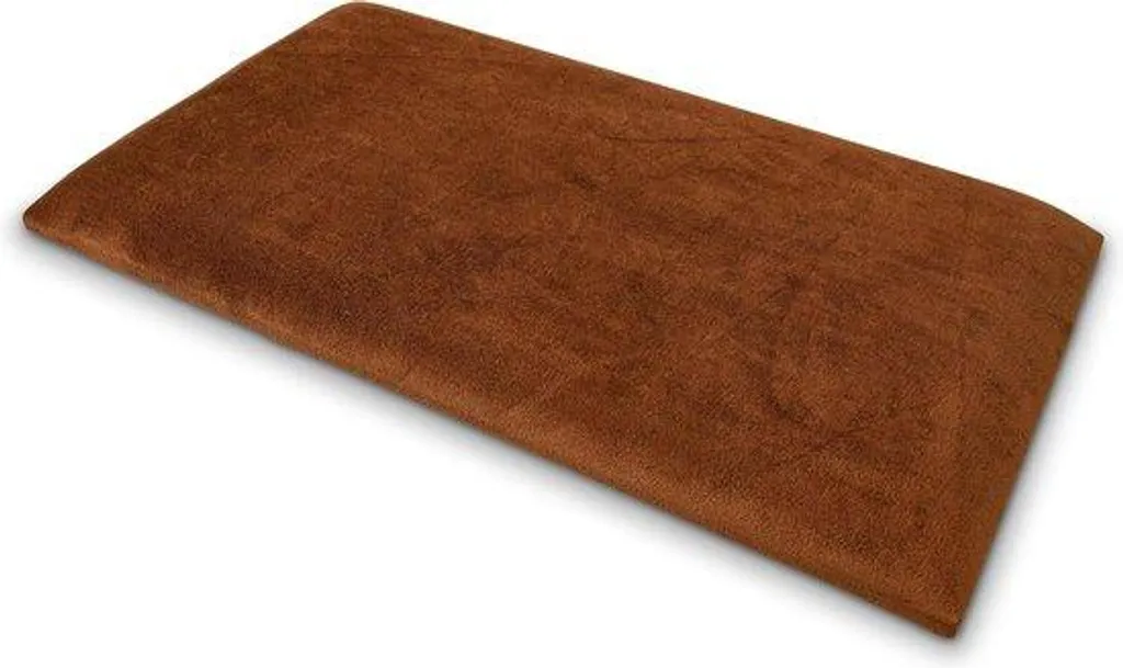 Banc marron 52 x 30 cm avec espace de rangement Deluxe - Coffre Assise