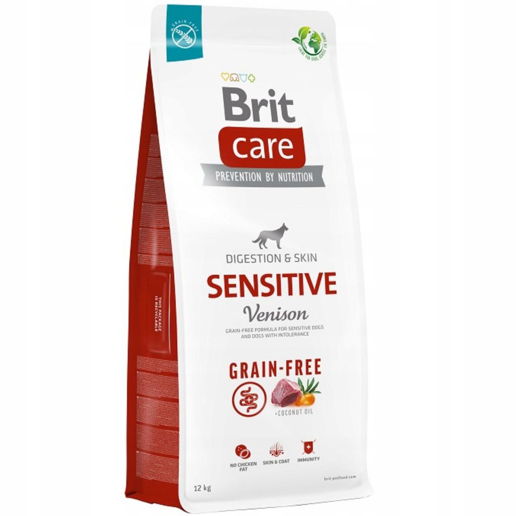 Granule pre psov Brit Care Dog Grain-free Sensitive 12 kg Obrázok produktu 