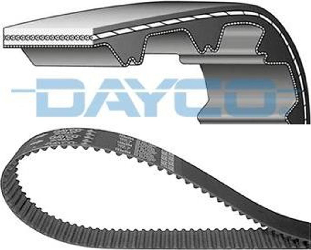 DAYCO 94658 Zahnriemen OE 2431542200 kompatibel mit Safrane, Laguna, Espace, Pajero, L400, L200, L300, Pregio, K2500, Terracan, H100, H-1, Galloper