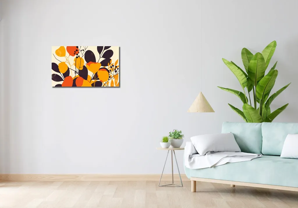 Image 70 x 40 cm Palette de jardin - Décoration Murale Extérieure