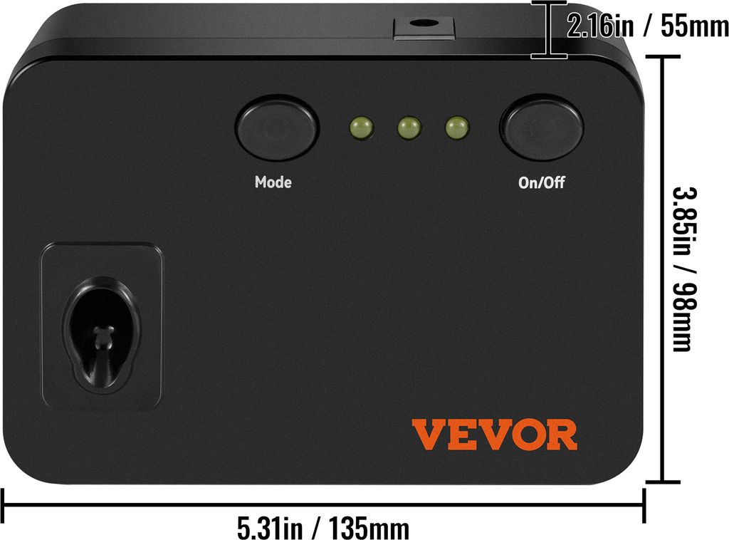 VEVOR Mini Airbrush Set Kompresor Dvojčinná stříkací Obrázek produktu 8