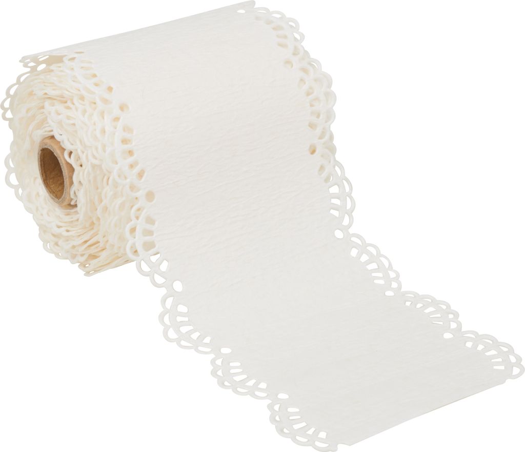 HEYDA 204880079 Papierspitze selbstklebend 2 m x 41 mm Papier weiss