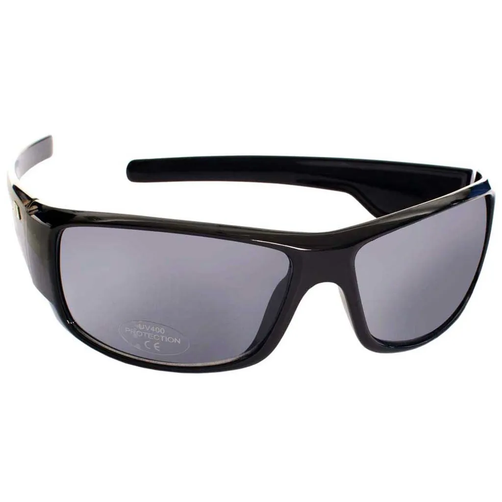 Lunettes de soleil Trespass Janko noires avec verres fumés incassables