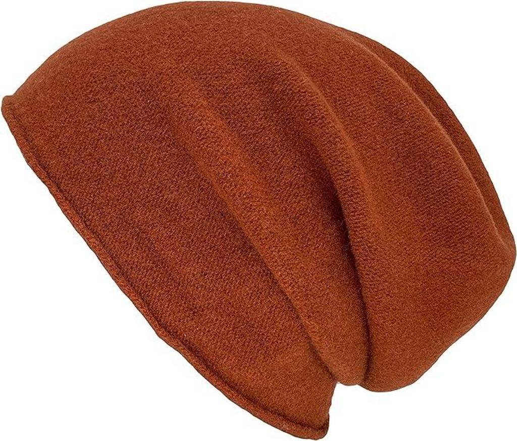Kopka NeRo Beanie Rollrandmütze aus Walkstrick